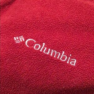 Columbia S fleece zip